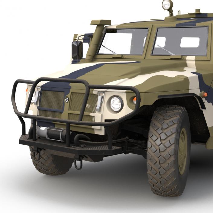 3D Infantry Mobility Vehicle GAZ Tigr M