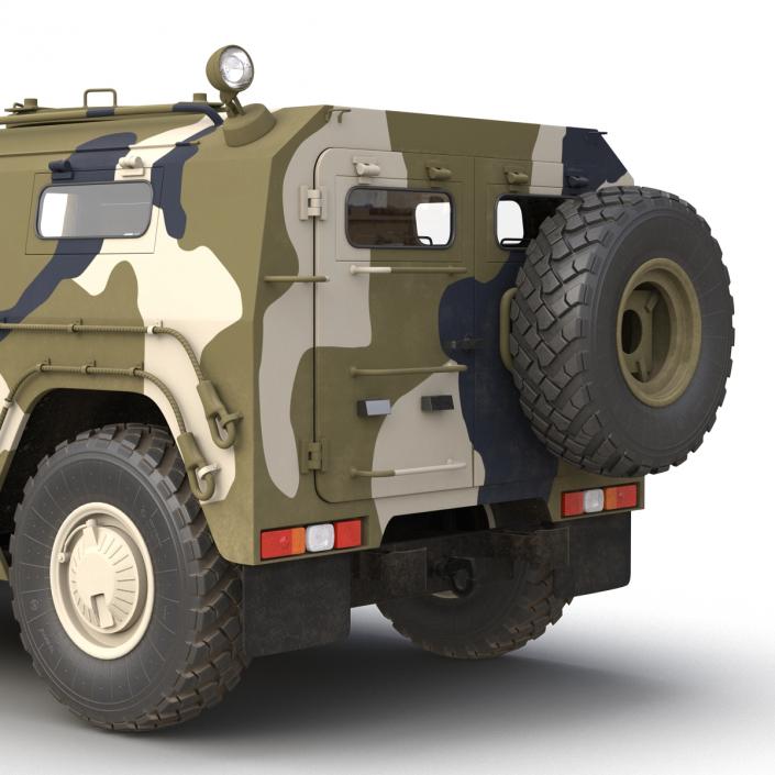 3D Infantry Mobility Vehicle GAZ Tigr M