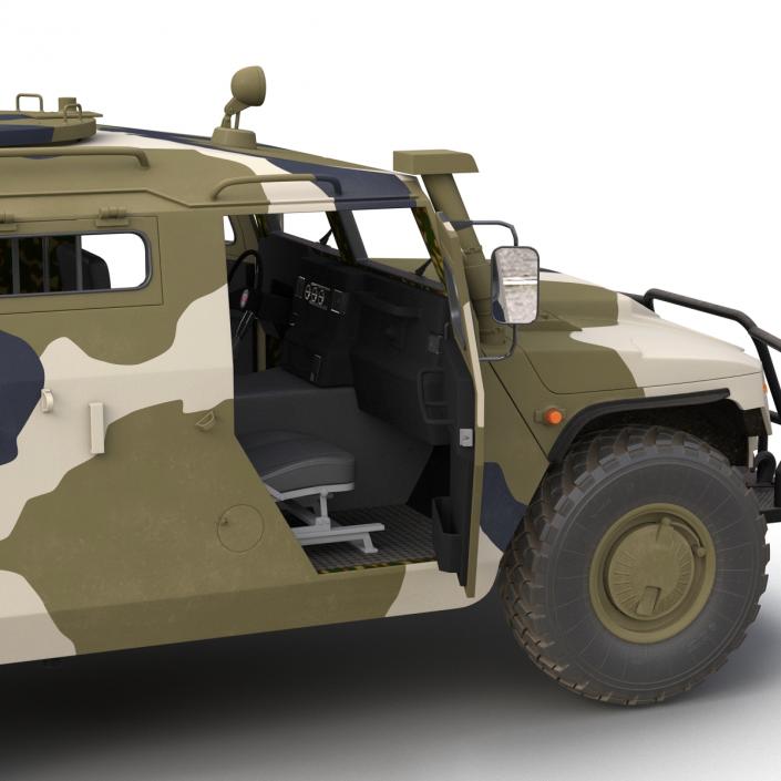 3D Infantry Mobility Vehicle GAZ Tigr M