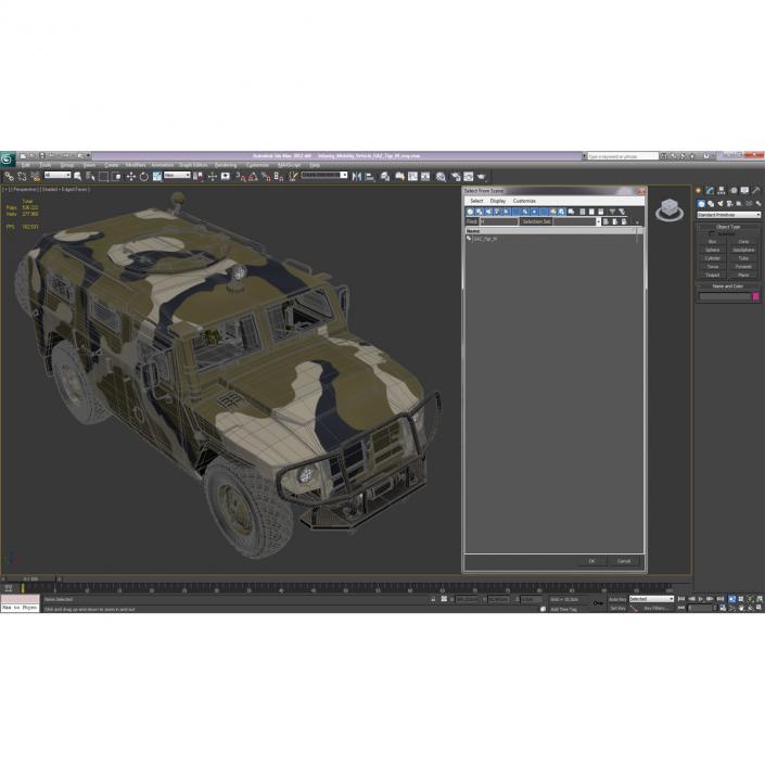 3D Infantry Mobility Vehicle GAZ Tigr M