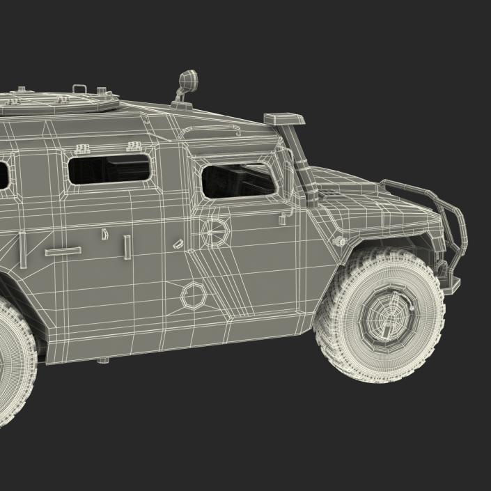 3D Infantry Mobility Vehicle GAZ Tigr M