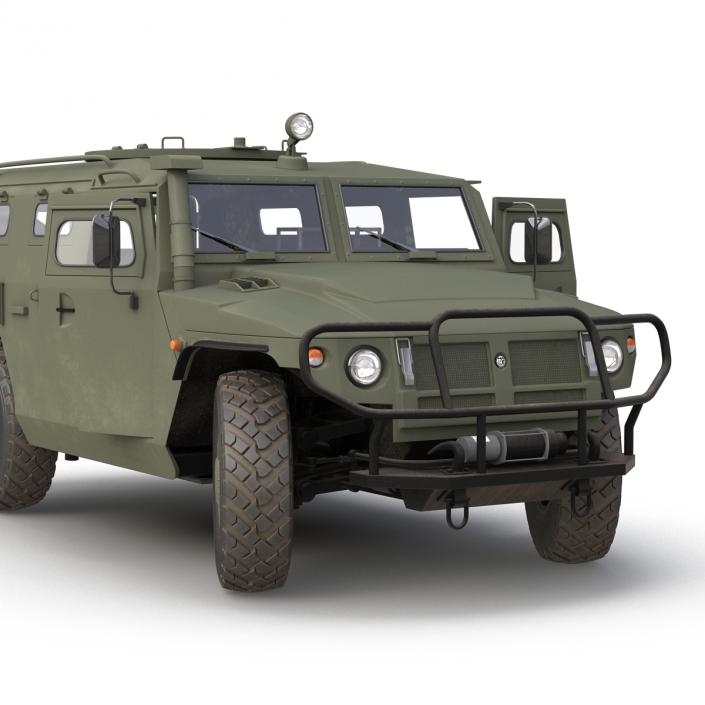 3D model Russian Mobility Vehicle GAZ Tigr M