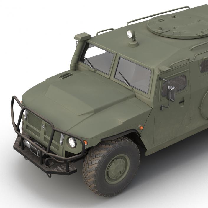 3D model Russian Mobility Vehicle GAZ Tigr M