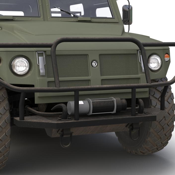 3D model Russian Mobility Vehicle GAZ Tigr M