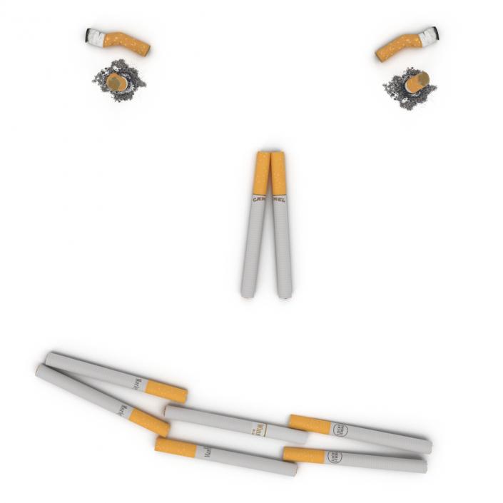 3D Cigarettes Collection 3 model