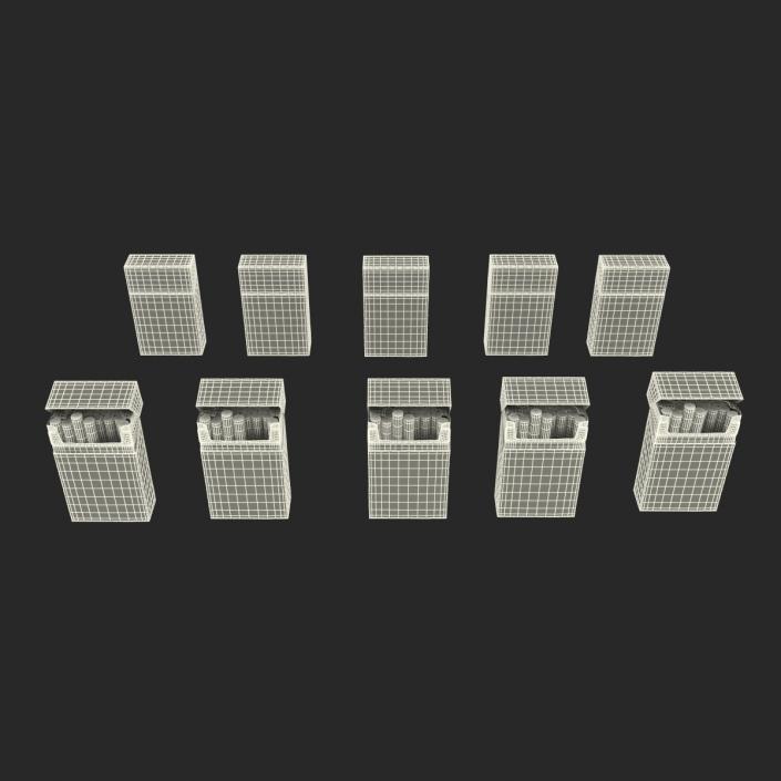 3D Cigarettes Collection 3 model