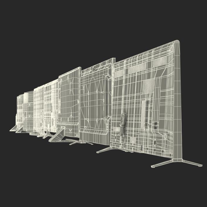 3D Generic TV Collection 2 model