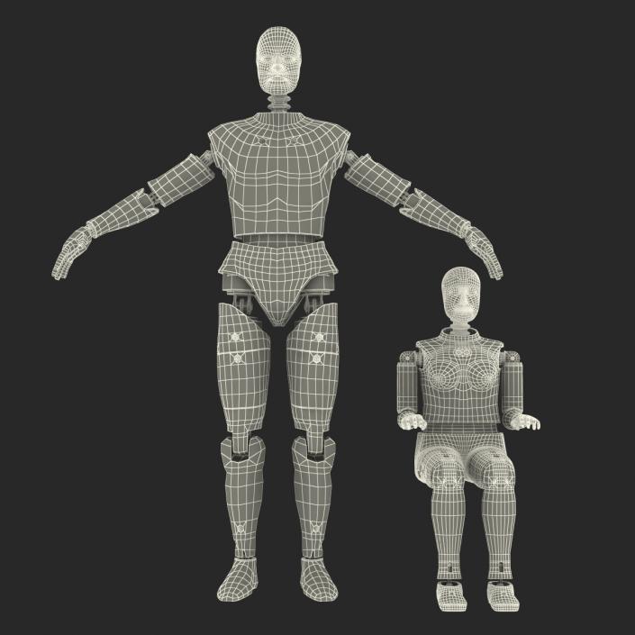 Crash Test Dummies Collection 3D model