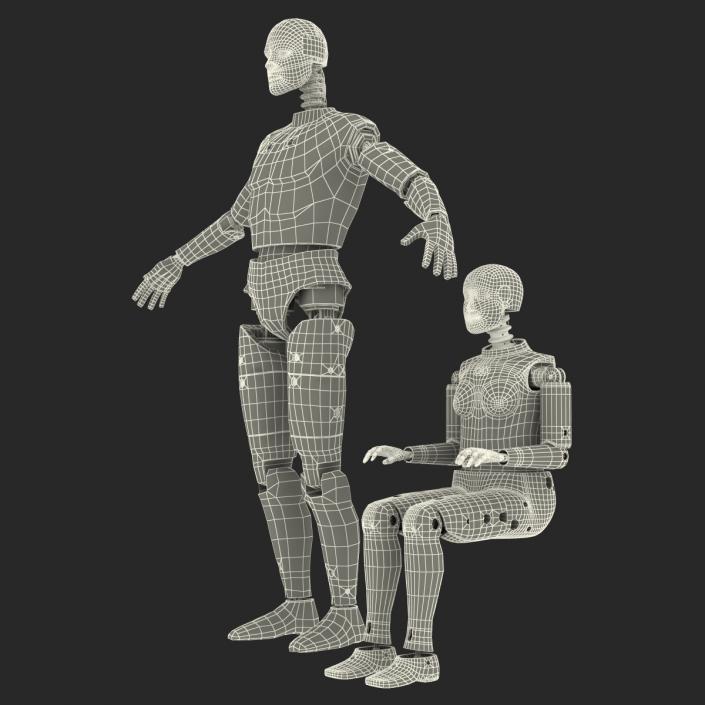 Crash Test Dummies Collection 3D model