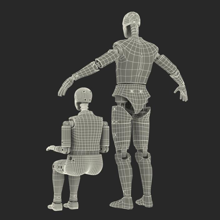 Crash Test Dummies Collection 3D model