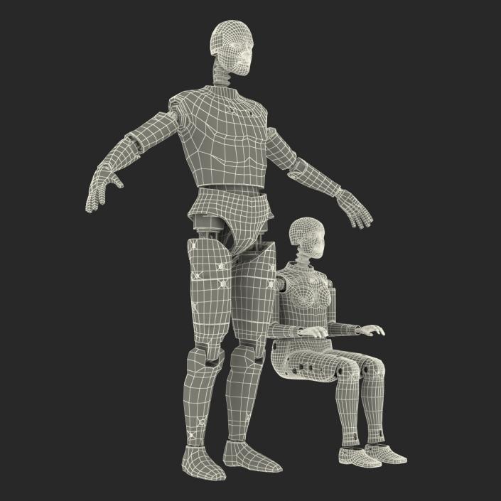 Crash Test Dummies Collection 3D model