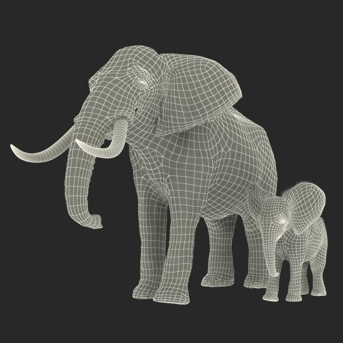 Elephants Collection 2 3D