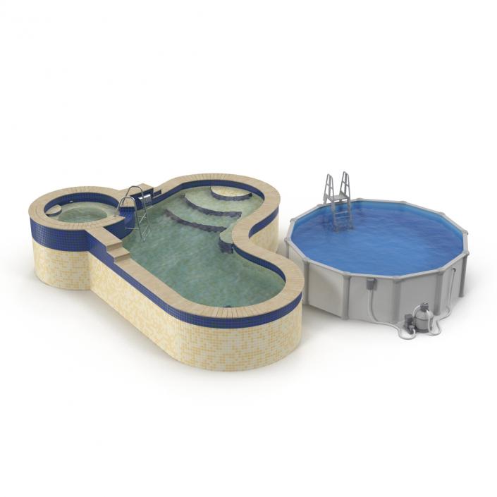 3D model Swimming Pools Collection