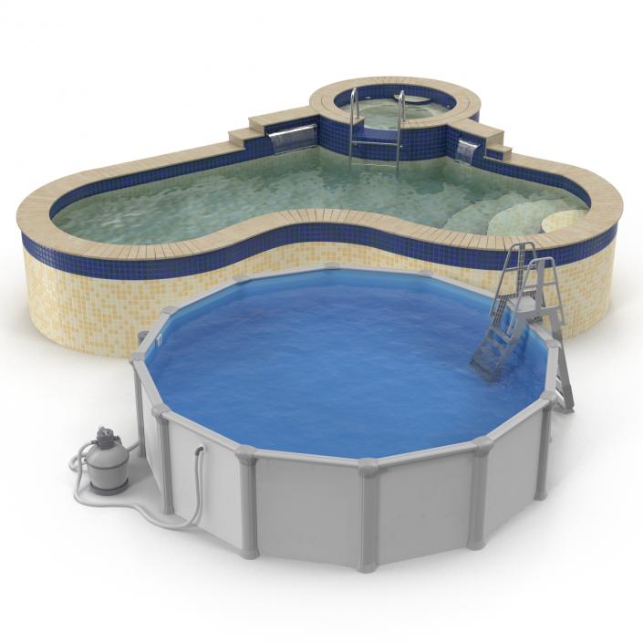 3D model Swimming Pools Collection