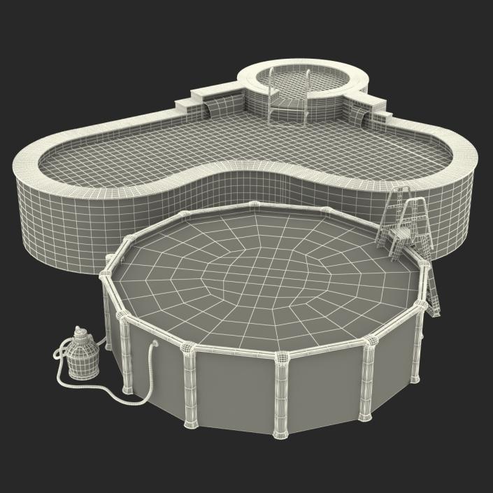 3D model Swimming Pools Collection