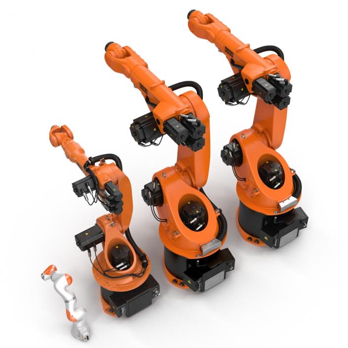 Kuka Robots Collection 7 3D model