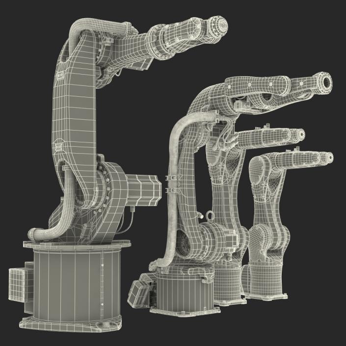 Kuka Robots Collection 7 3D model