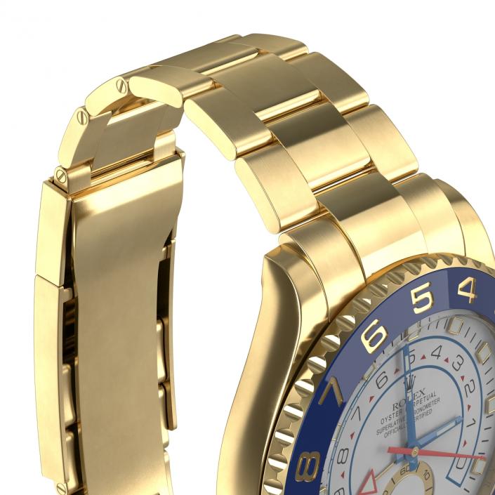 Rolex Yachtmaster II Yellow Gold 3D