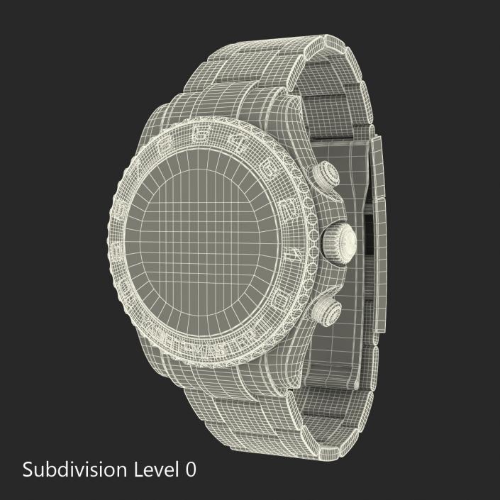 Rolex Yachtmaster II Yellow Gold 3D