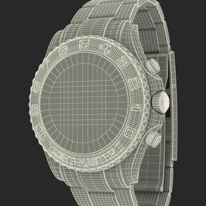 Rolex Yachtmaster II Yellow Gold 3D