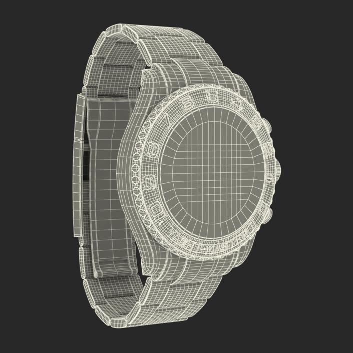 3D model Rolex Yachtmaster II Steel and Gold