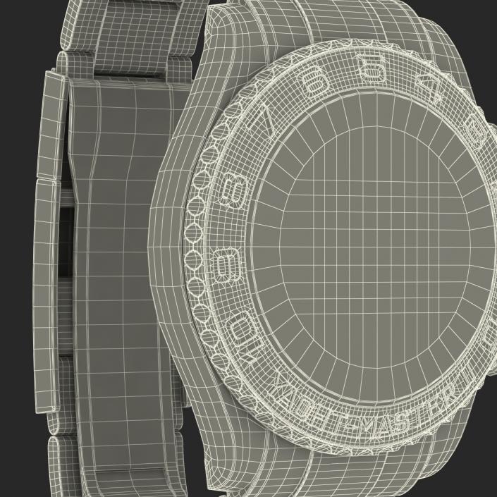 3D model Rolex Yachtmaster II Steel and Gold