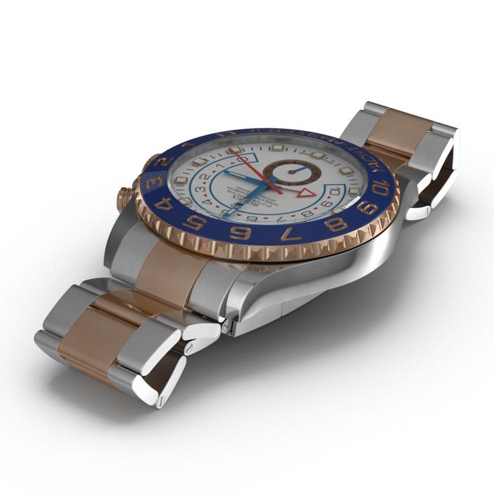 Rolex Yachtmaster II Oyster Steel and Gold 3D