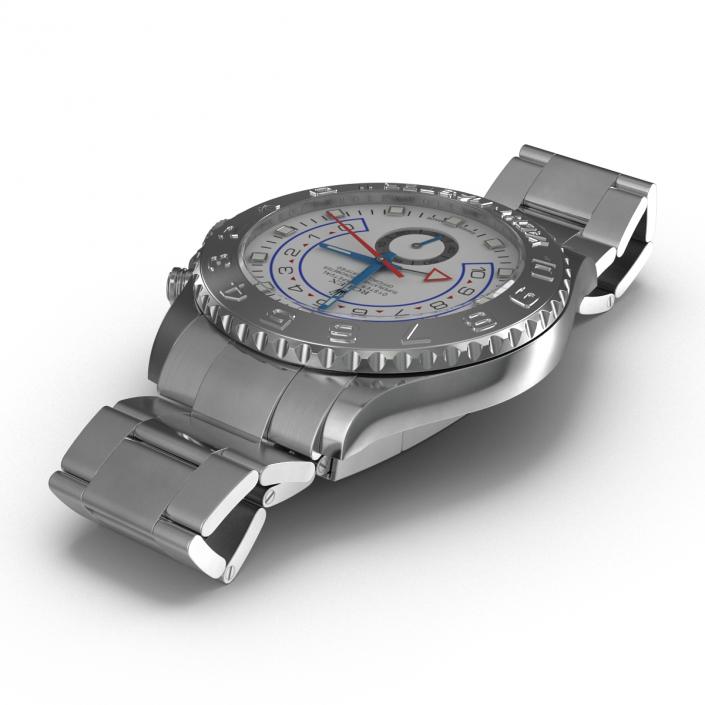 Rolex Yachtmaster II Platinum 3D model