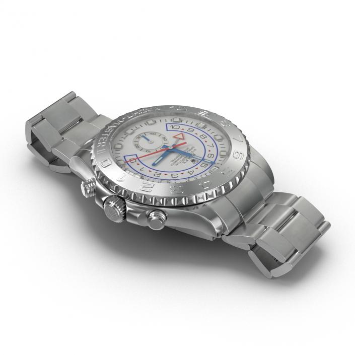 Rolex Yachtmaster II Platinum 3D model