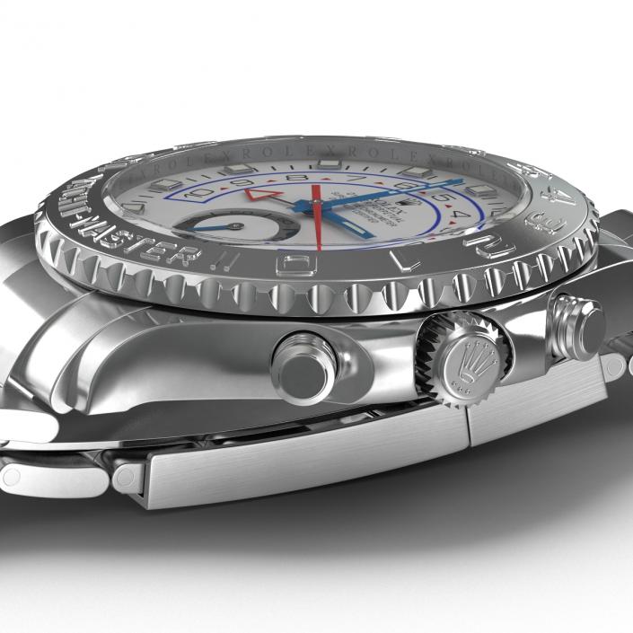 Rolex Yachtmaster II Platinum 3D model