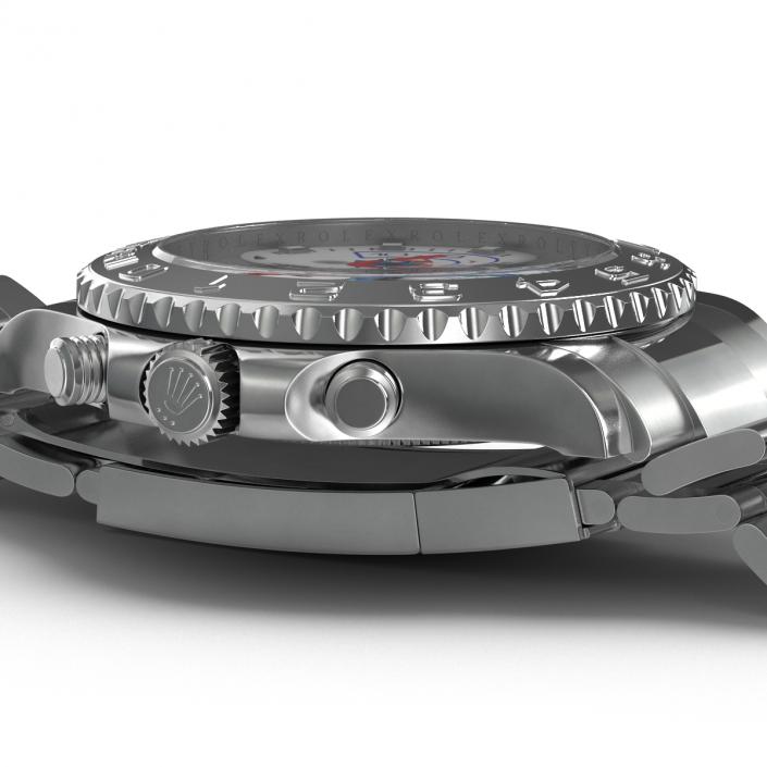 Rolex Yachtmaster II Platinum 3D model