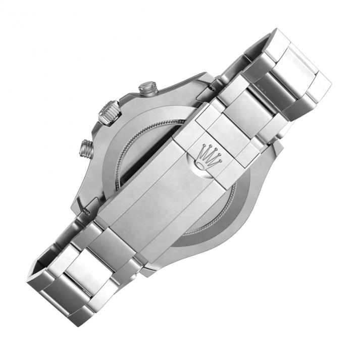 Rolex Yachtmaster II Platinum 3D model