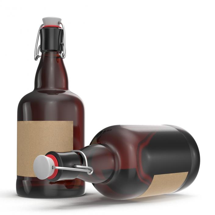 3D Cold Brew Bottle 3 model