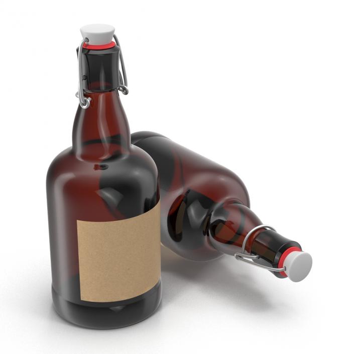 3D Cold Brew Bottle 3 model