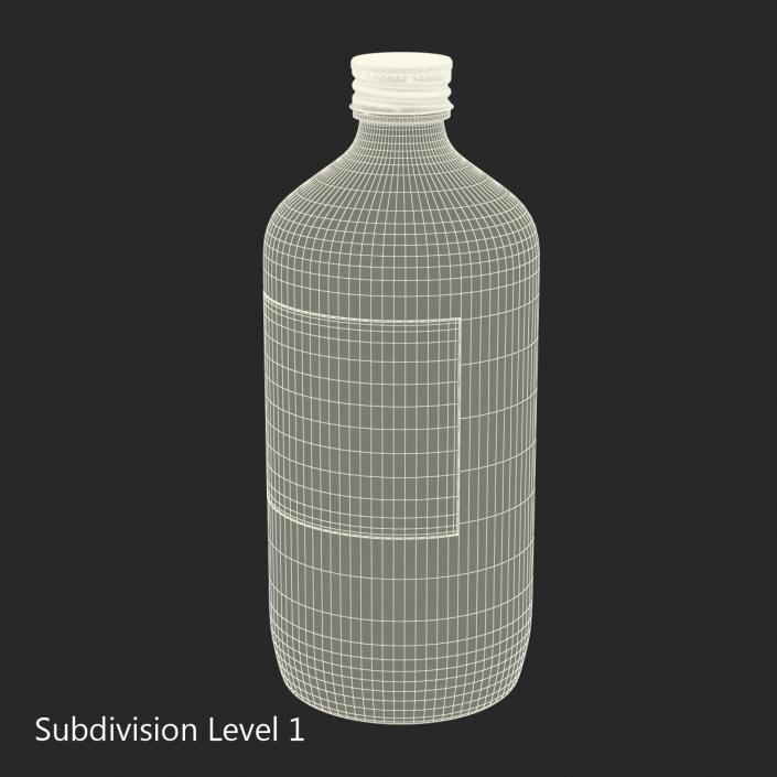 3D Cold Brew Bottle 4 model