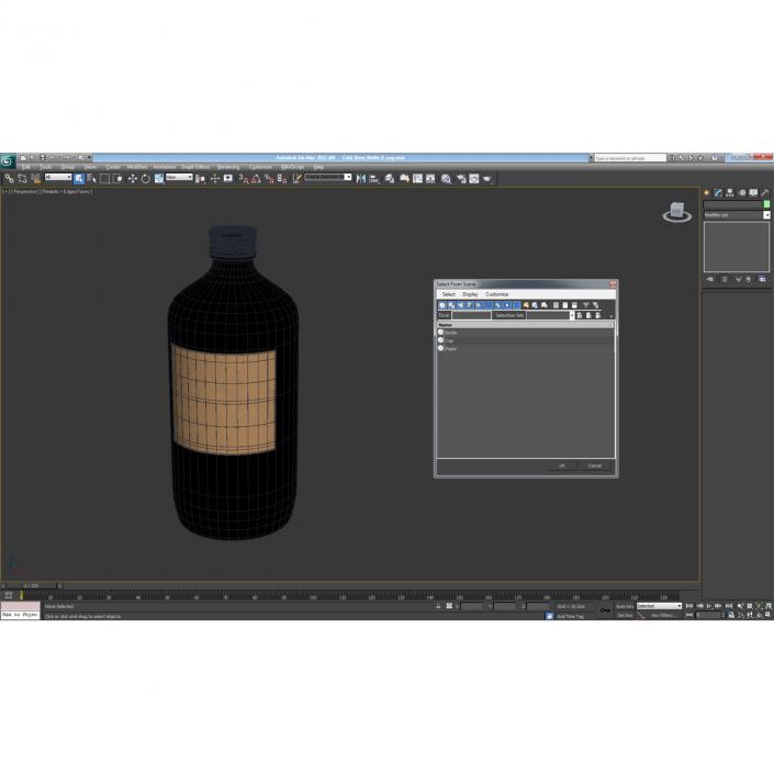 3D Cold Brew Bottle 4 model