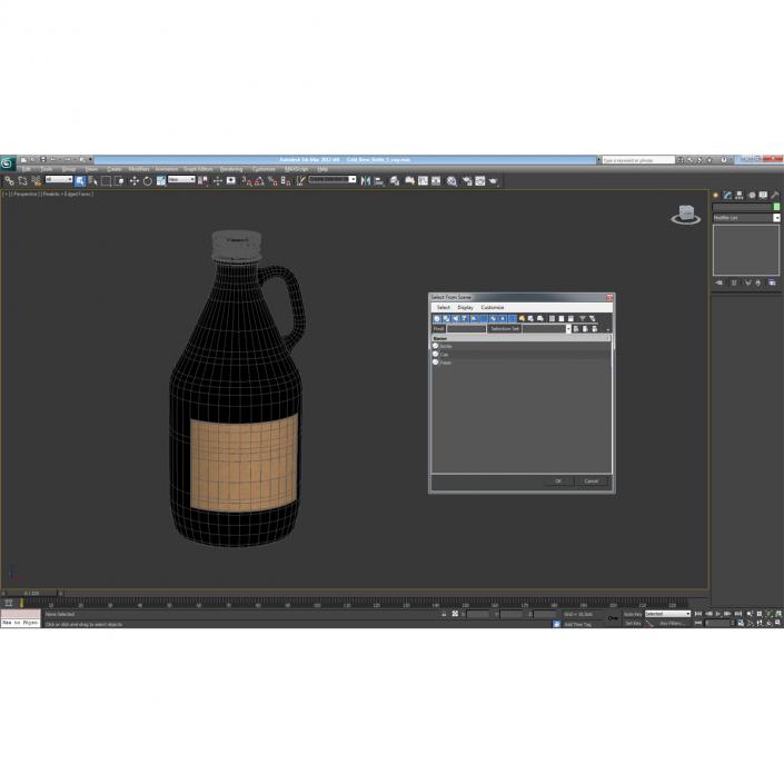 3D Cold Brew Bottle 5 model