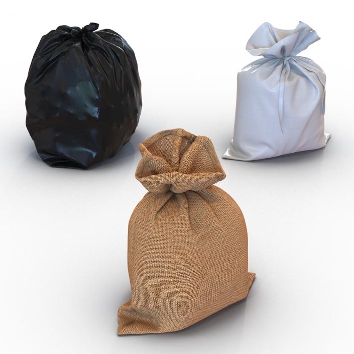 3D Sacks Collection 2 model