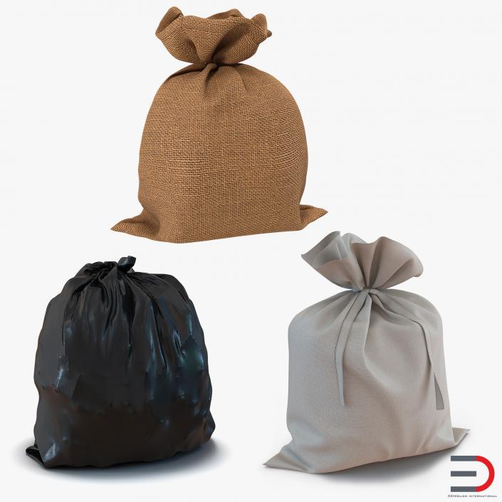 3D Sacks Collection 2 model