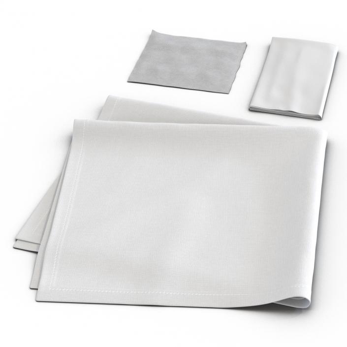 3D Napkins Collection model