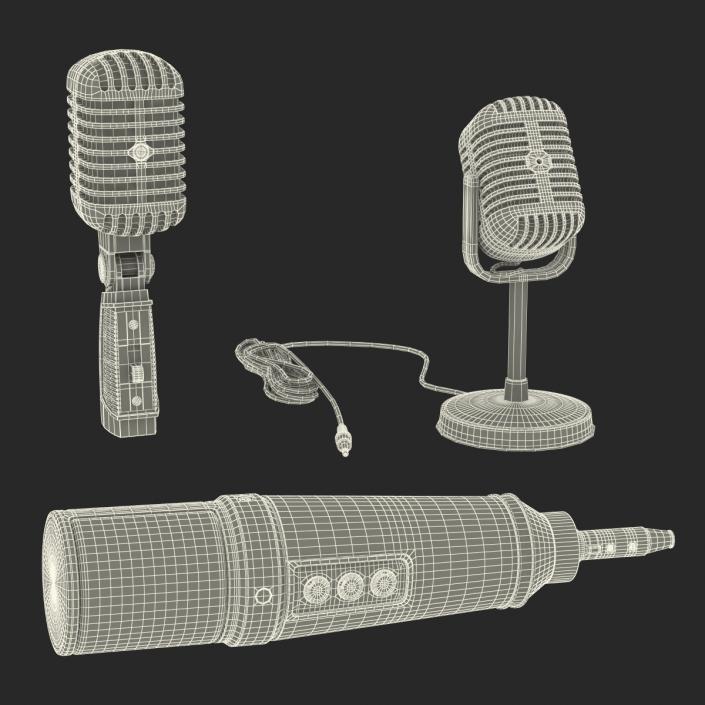 3D Studio Microphones Collection 2