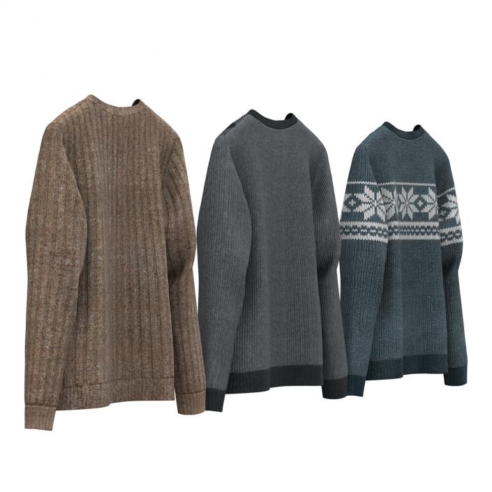 Sweaters Collection 3D model