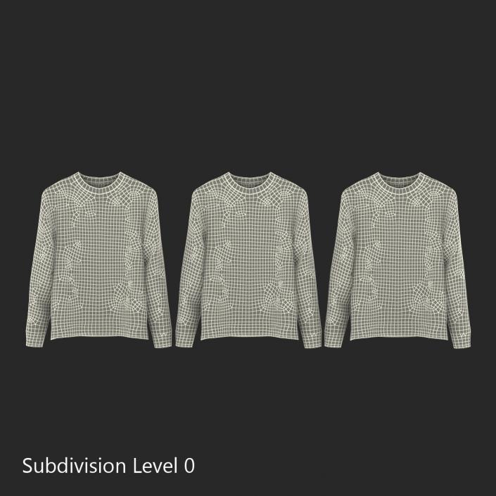 Sweaters Collection 3D model