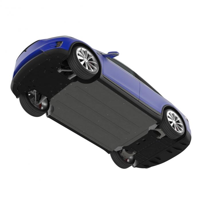 3D Tesla Model X model