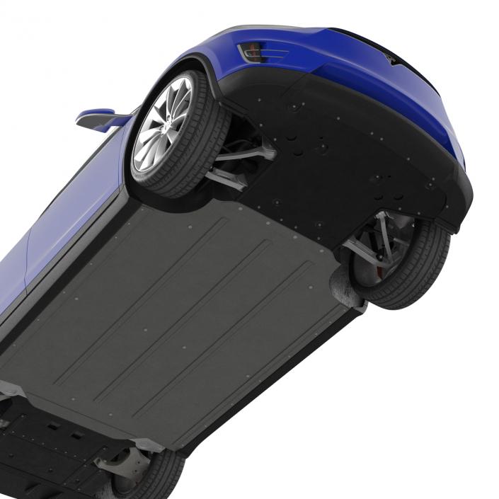 3D Tesla Model X model