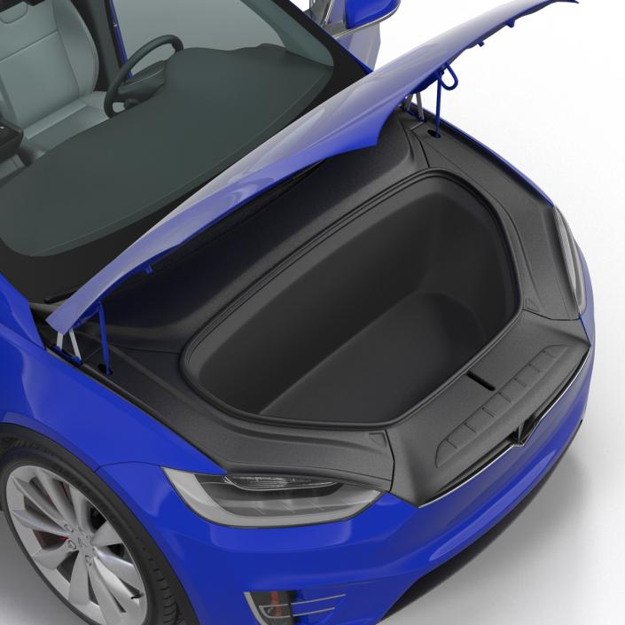 3D Tesla Model X model