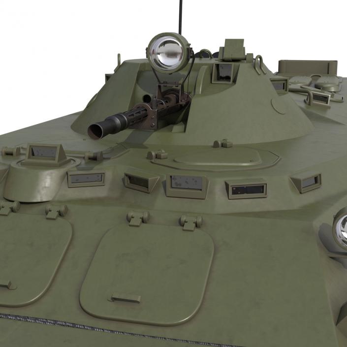 Amphibious Armoured Personnel Carrier BTR-80 3D model