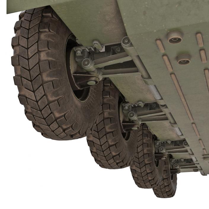 3D Rigged Russian Military Vehicles Collection model