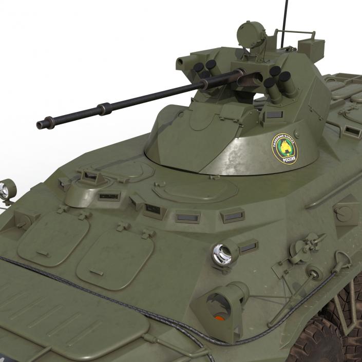 3D Rigged Russian Military Vehicles Collection model