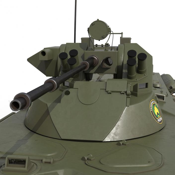 3D Rigged Russian Military Vehicles Collection model